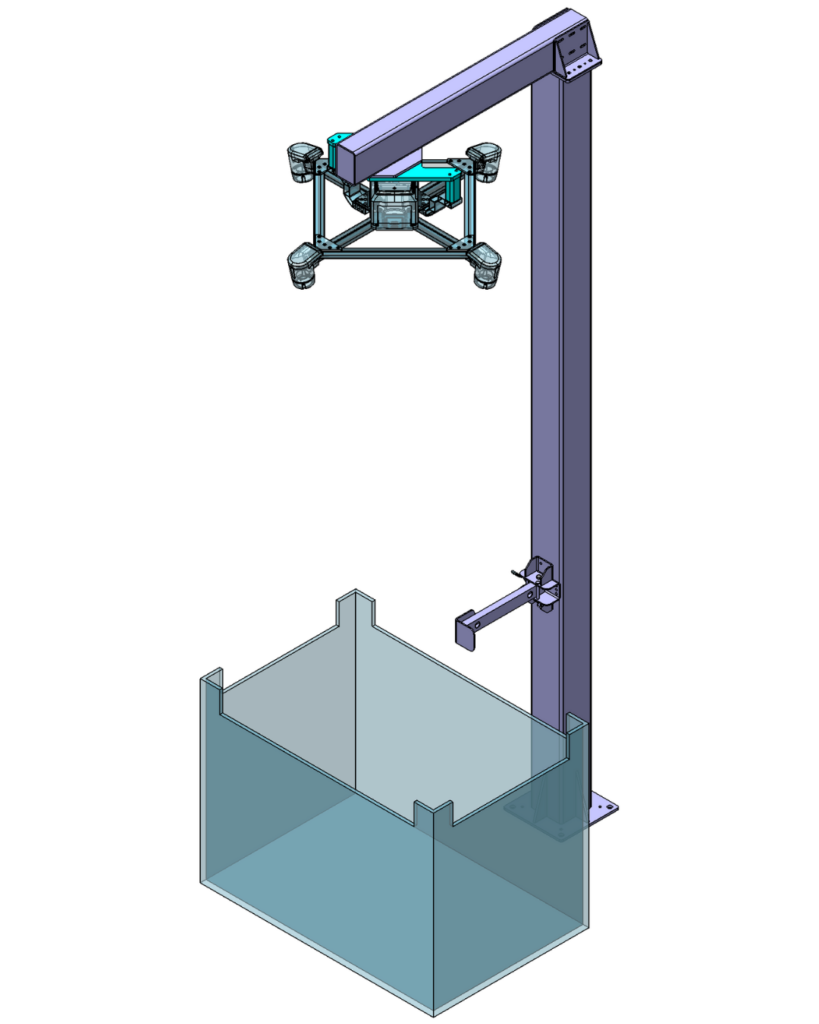 Schema illustrativo dei vantaggi: palletizzazione precisa e ciclo robot non presidiato