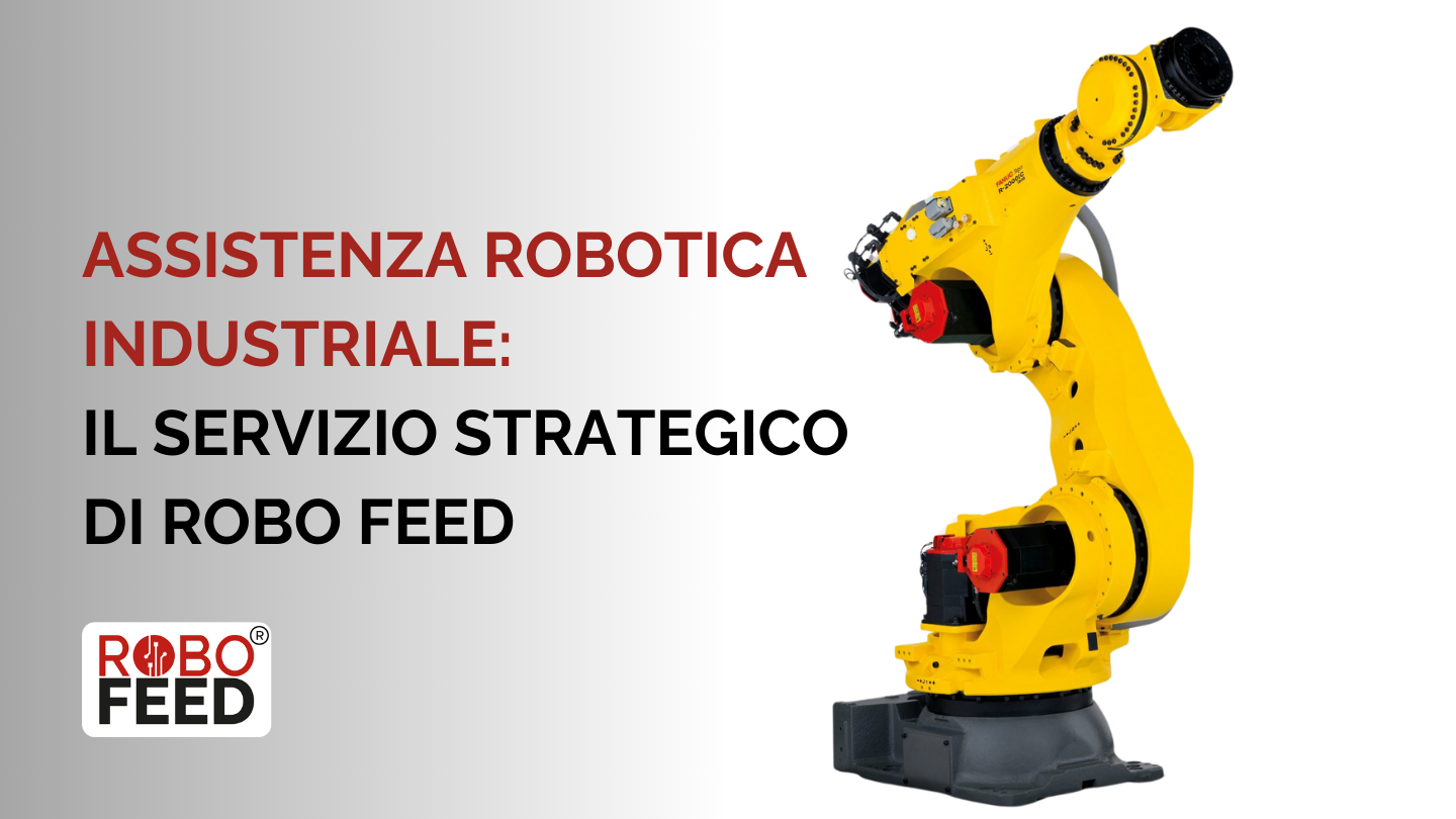 Assistenza robotica industriale con robot Fanuc